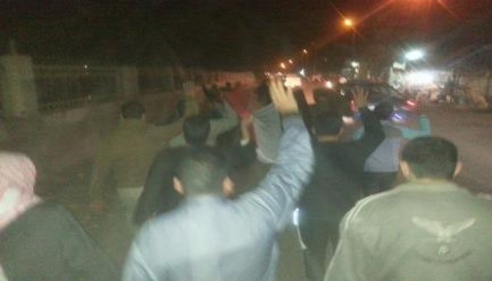 مسيرة حاشدة فى بركة السبع رفضا للانقلاب العسكرى