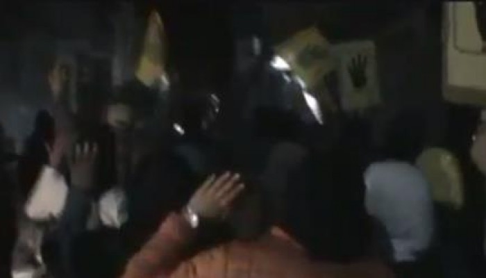 بالفيديو مسيرة ليلية بـ مركز بسيون ضد حكم العسكر