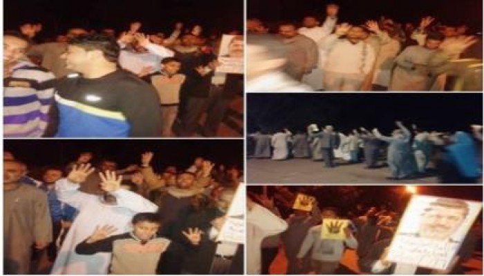 مسيرة ليلية لـ ثوار أجا ضد حكم العسكر