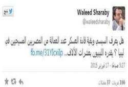 شرابي: عدوان السيسي وضع العمالة المصرية فى موقف صعب