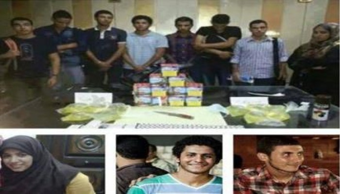 تأجيل محاكمة 7 من طلاب جامعة ‫‏المنصورة‬ بينهم طالبة أمام القضاء العسكري
