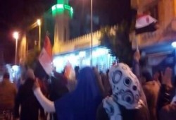 مسيرة ليلية لثوار دمياط