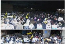 كفر الشيخ: مسيرة حاشدة على رافد الطريق الدولي ببلطيم