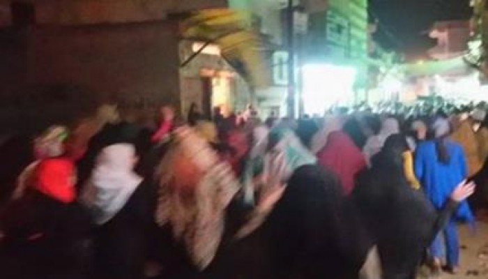 ثوار حوش عيسى فى ليلة ثورية تطالب بإسقاط حكم القتلة