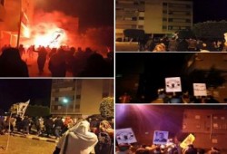 مسيرات ليلية لثوار دمياط ضد الانقلاب