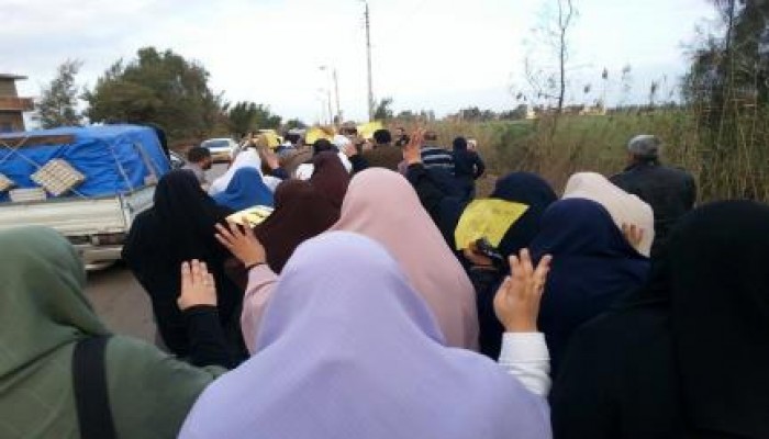 كفر الشيخ: مسيرة رافضه لحكم العسكر لثوار دسوق