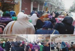 قوات الأمن تعتقل 3 سيدات عقب مسيرة منددة بمجازر العسكر بـ المنصورة‬