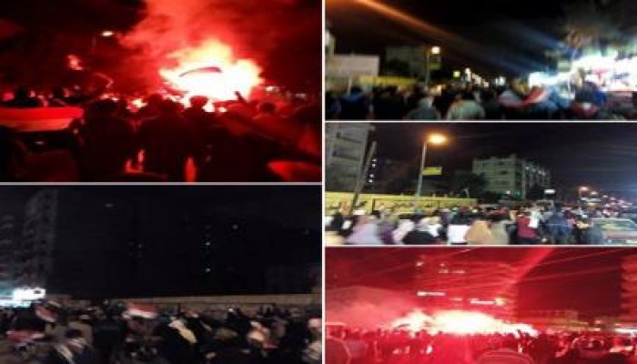 فاعلية حاشدة مفاجئة لشباب ضد الانقلاب بالزيتون