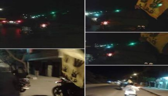 مسيرة ليلية بالدراجات البخارية لثوار نجع حمادى