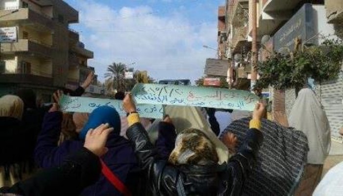 مسيرة حاشدة ضد الانقلاب بركة السبع ضمن فعايات "الإرهاب صناعة الانقلاب"