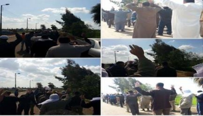 مسيرات حاشدة في قطور غربية رفضا للانقلاب ودعما للشرعية