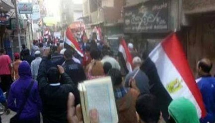 مسيرة حاشدة لثوار الهرم في جمعة "الإرهاب صناعة الانقلاب"