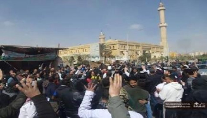 مسيرتان بأكتوبر تنددان بجرائم سلطات الانقلاب