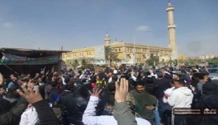 مسيرتان بأكتوبر تنددان بجرائم سلطات الانقلاب