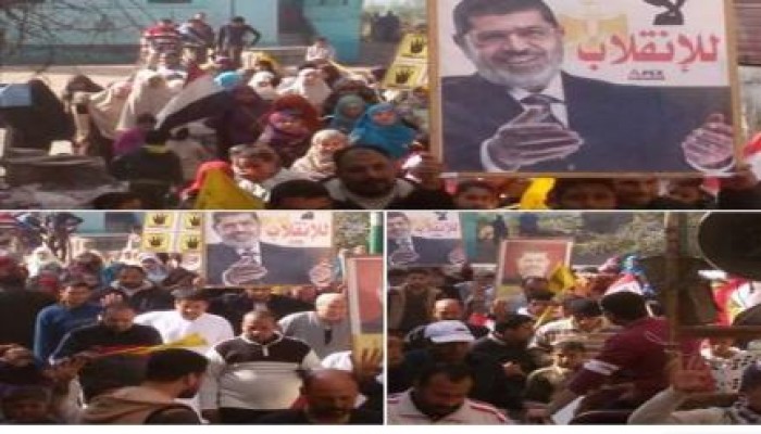 مسيرة لأحرار كفر السودان دسوق تندد بالاعتقالات العشوائية ومداهمات البيوت