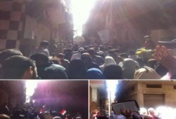 الغربية مسيرة حاشدة لثوار مركز المحلة الكبرى فى جمعة "الإرهاب صناعة الانقلاب"
