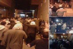 الجيزة: مسيرة ليلية لأحرار أطفيح فى جمعة "الإرهاب صناعة الانقلاب"