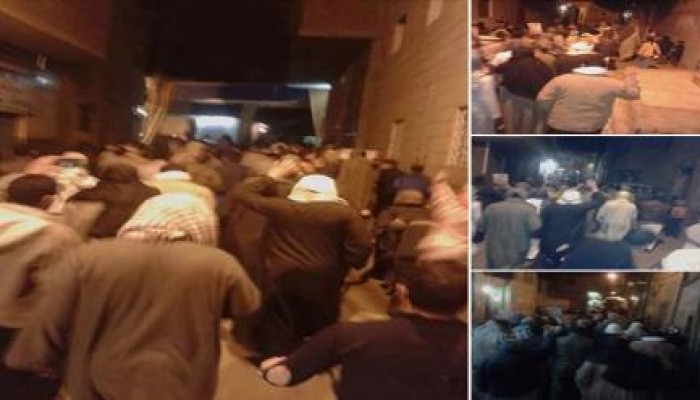 الجيزة: مسيرة ليلية لأحرار أطفيح فى جمعة "الإرهاب صناعة الانقلاب"