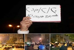 مسيرتين ليليتين لثوار مدينة نصر ومصر الجديدة  فى جمعة "الإرهاب صناعة الانقلاب"