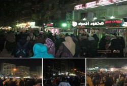 الجيزة: مسيرة ليلية لثوار الهرم ضمن فاعليات اسبوع "الارهاب صناعة الانقلاب