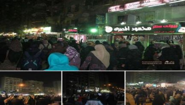 الجيزة: مسيرة ليلية لثوار الهرم ضمن فاعليات اسبوع "الارهاب صناعة الانقلاب