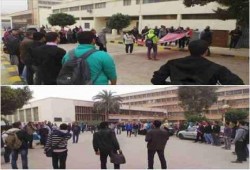 طلاب حلوان وبني سويف يواصلون فعاليات "ثورة حرم"