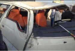 كفر الشيخ.. إصابة 32 طالبًا بسبب انقلاب أتوبيس المدرسة