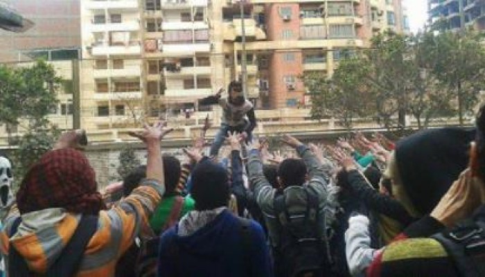 فيديو.. مسيرة لطلاب المدارس بميدان النعام تندد بجرائم حكم العسكر