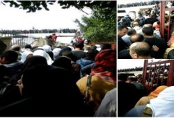 البحيرة: محافظ الانقلاب الجديد يستهل عمله بغلق مزلقان السكك الحديدية بإيتاي البارود