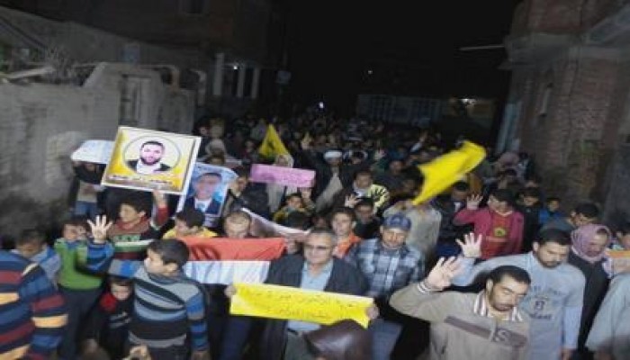 كفر الشيخ: مسيرة ليلية لثوار بلطيم ضمن فاعليات "الارهاب صناعة الانقلاب"