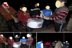 وقفة ليلية بمركز بسيون ضد حكم العسكر