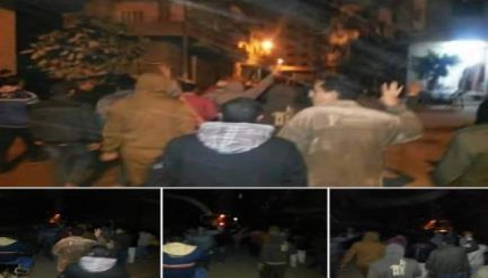 القليوبية: مسيرة ليلية لثوار مدينة بنها ضد حكم العسكر