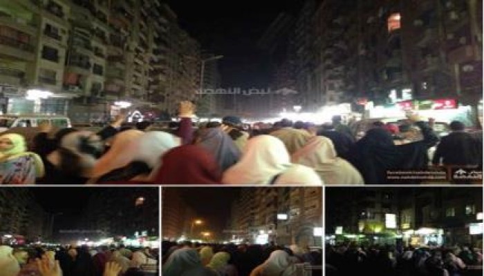 مسيرة ليلية لثوار فيصل استجابة لدعوة التحالف الوطني لدعم الشرعية