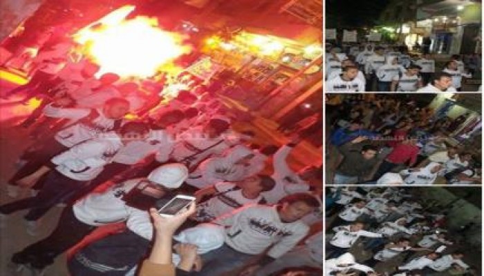 كفر حكيم تثور ليلا للمطالبة بالإفراج عن المعتقلين