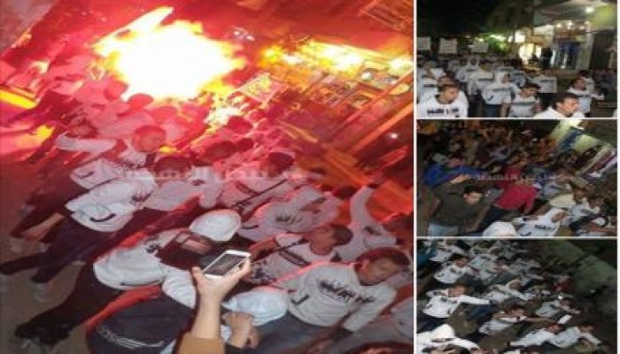 كفر حكيم تثور ليلا للمطالبة بالإفراج عن المعتقلين