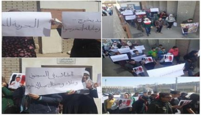 طلاب ضد الانقلاب بعين شمس ينظمون فاعلية بحضور والد أحد المعتقلين