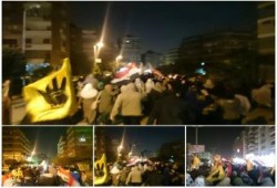 مسيرة ليلية لثوار مدينة نصر ضمن فعاليات أسبوع "الإرهاب صناعة الانقلاب"