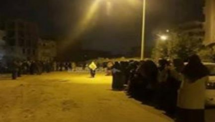 مسيرة ليلية لشباب ضد الانقلاب بالبصارطة دمياط