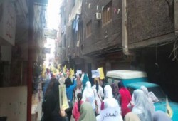 رغم القبضة اﻻمنية واعتقاﻻت وفض مسيرات اﻻيام السابقة.. المعادي تنتفض ضد الانقلاب