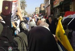 مسيرة حاشدة بمدينة أبو حماد ضمن فعاليات جمعة "انقذوا مصر"
