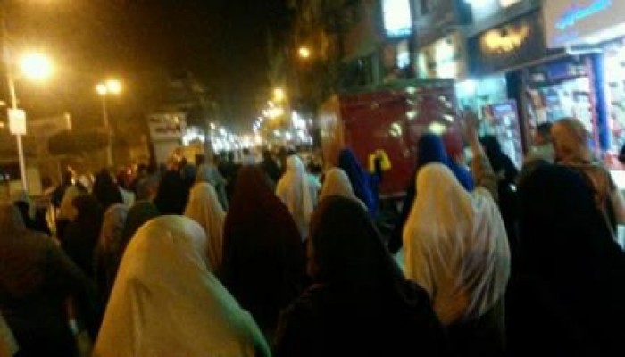 بنى سويف: 6 مسيرات ليلية ضخمة ضد حصار الميمون