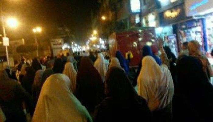 بنى سويف: 6 مسيرات ليلية ضخمة ضد حصار الميمون