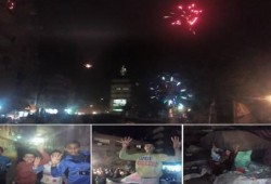 ثوار المطرية وعين شمس يهتفون ضد إعدام محمد رمضان