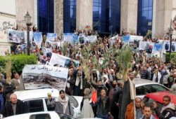 متظاهرو "السادات": شوفتوا اللي حصل.. حرقوا القمح والبصل