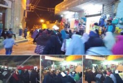 مسيرة ليلية بأبوزعبل تحذر من بيع مصر للأجانب