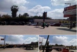 الانقلاب يدفع بقوات الجيش والشرطة للسيطرة على الأهالي المتجمهرين انتظاراً لاسطوانات الغاز