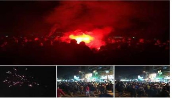 مسيرة ليلية حاشدة لثوار المطرية ضد حكم العسكر