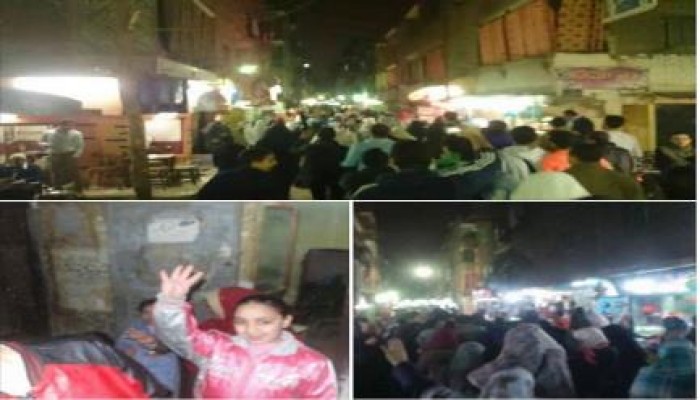 مسيرة ليلية حاشدة لتحالف دعم الشرعية بشبرا