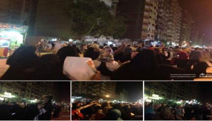 مسيرة ليلية بالهرم ضد حكم العسكر