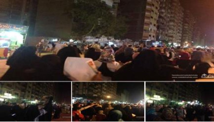 مسيرة ليلية بالهرم ضد حكم العسكر